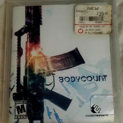 Bodycount game for PS3