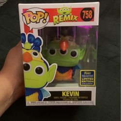 Funko Pop Disney Remix Alien as Kevin SDCC 2020 Shared Sticker#758