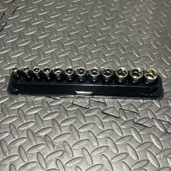 Snap On Semi Deep Socket 8 To 19 mm