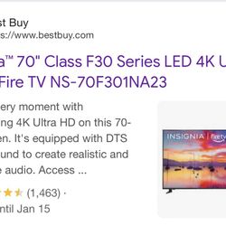 Insignia Smart Fire Tv 70 Inch 