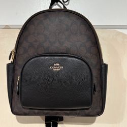Coach backpack (normal sized)
