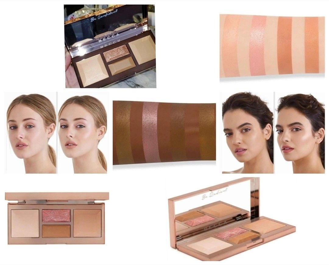 BECCA - Be a Light Face Palette - Light to Medium, NO BOX, SOLD OUT