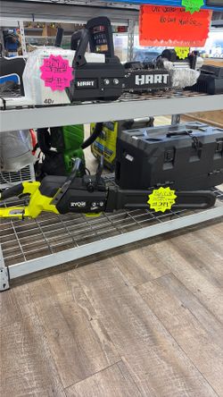 Band new ryobi chain saw