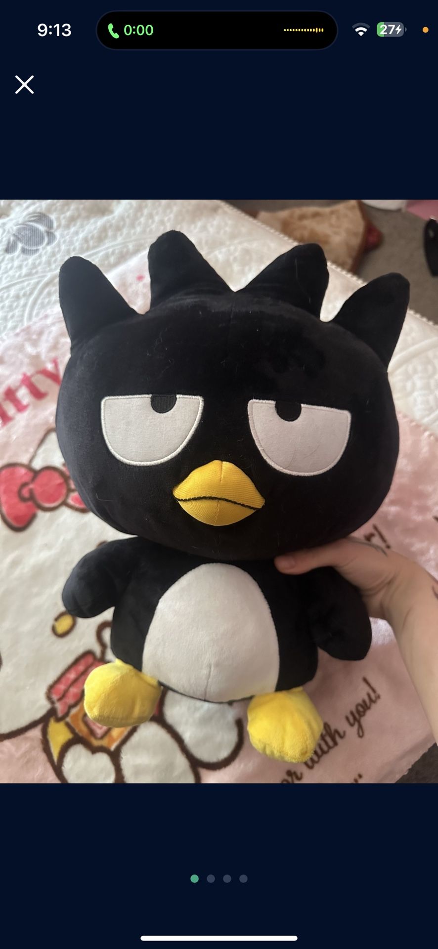 Badtz Maru Plushie
