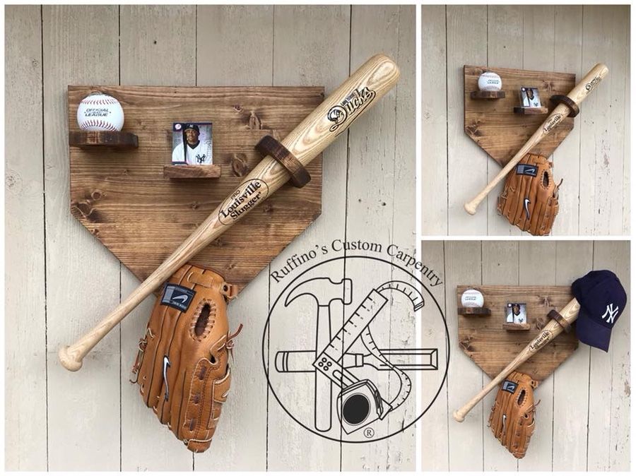 Baseball display rack