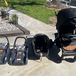 Chicco Bravo Primo Travel System + 1 extra base
