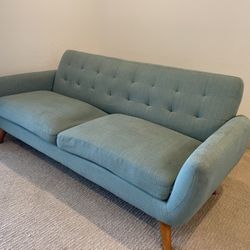 Loveseat And Sofa Set (mid Century Modern Couch Set)