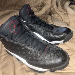 Black And White Jordan’s And Grey White And Green Jordan’s 