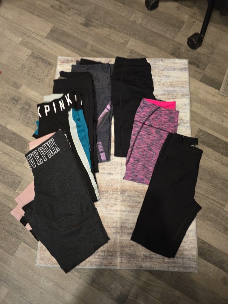 Victoria's Secret And Pink Legging Lot