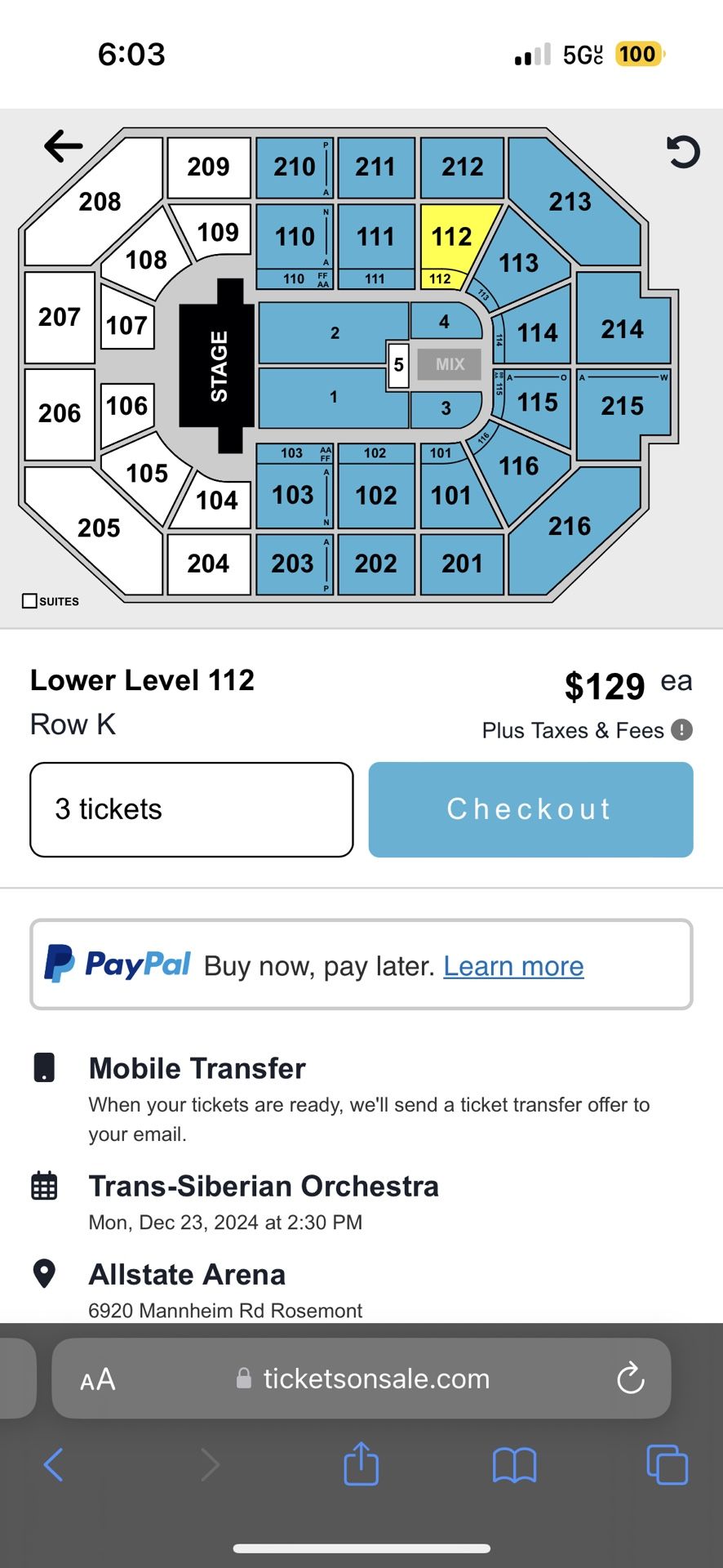 Transiberian Orchestra Tickets