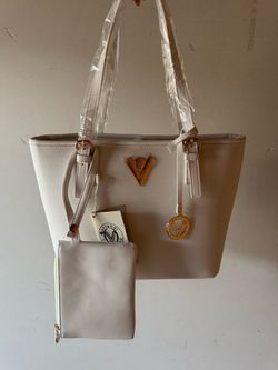 Valentino Orlandi White Tote Bag
