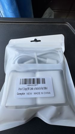 2 USBC with USBA ports with 2 USBC cables cords