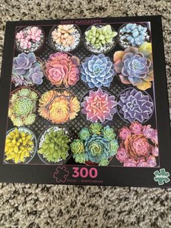 Jigsaw Puzzle - Succulent