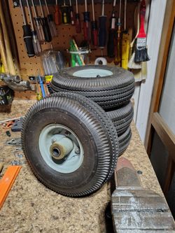 Garden Balloon Tires w/tubes