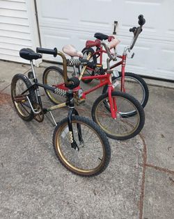 3🔥 80s BMX Boys freestyle trick bikes Huffy Murray Schwinn NOT( Gt dyno haro redline tuff acs rx3