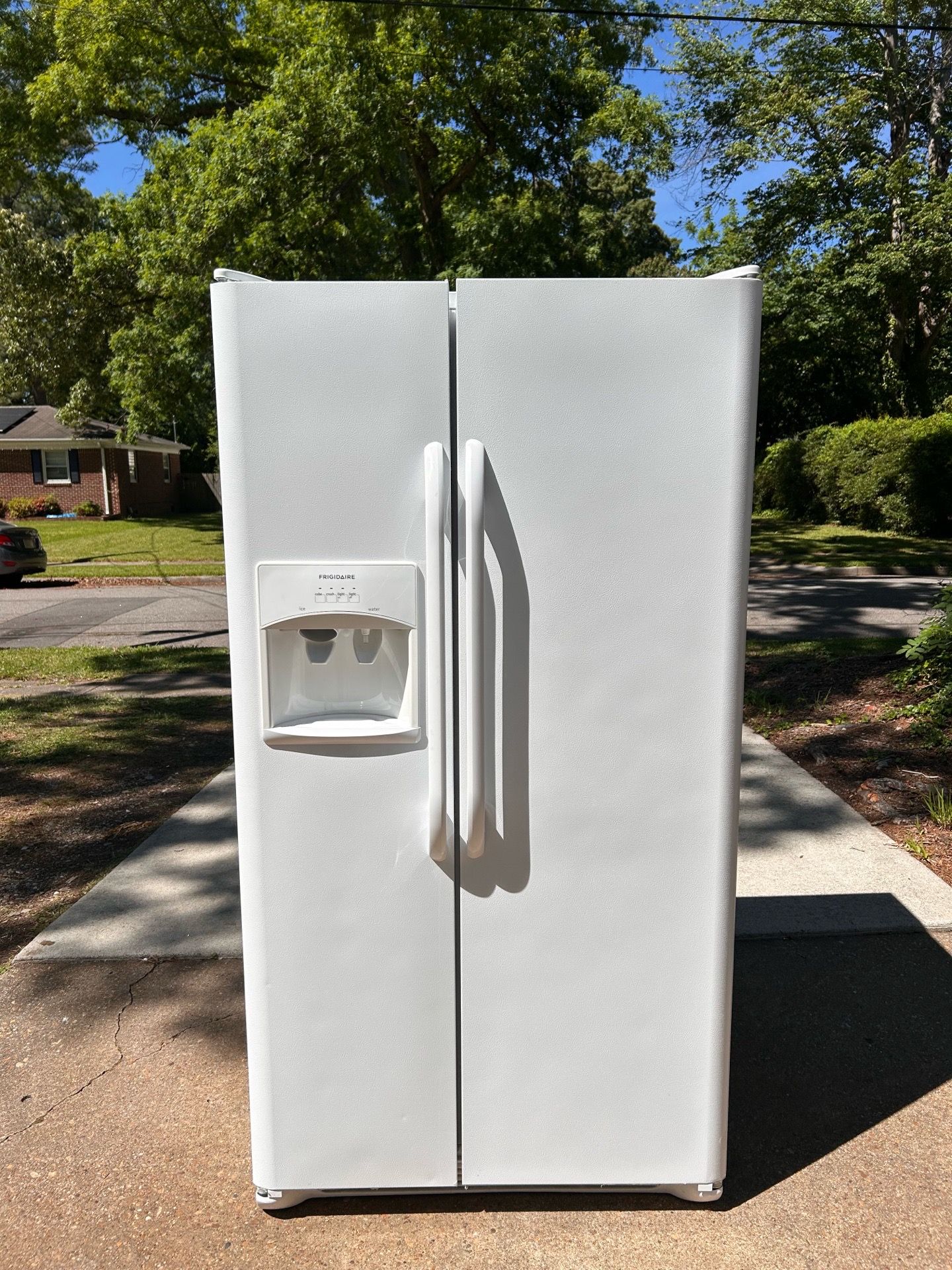 Frigidaire side by side refrigerator