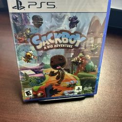 NEW SEALED Sackboy A Big Adventure For Playstation 5