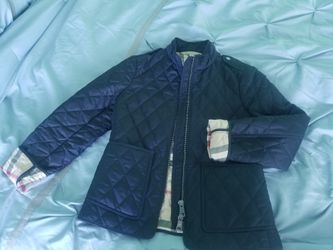 Burberry quilted Navy Blue Jacket, small