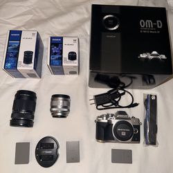 Olympus M10 Mark IV Camera w/ Extras