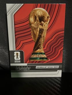 Panini World Cup trophy card