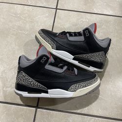 Jordan 3 retro black cement 2018 pair