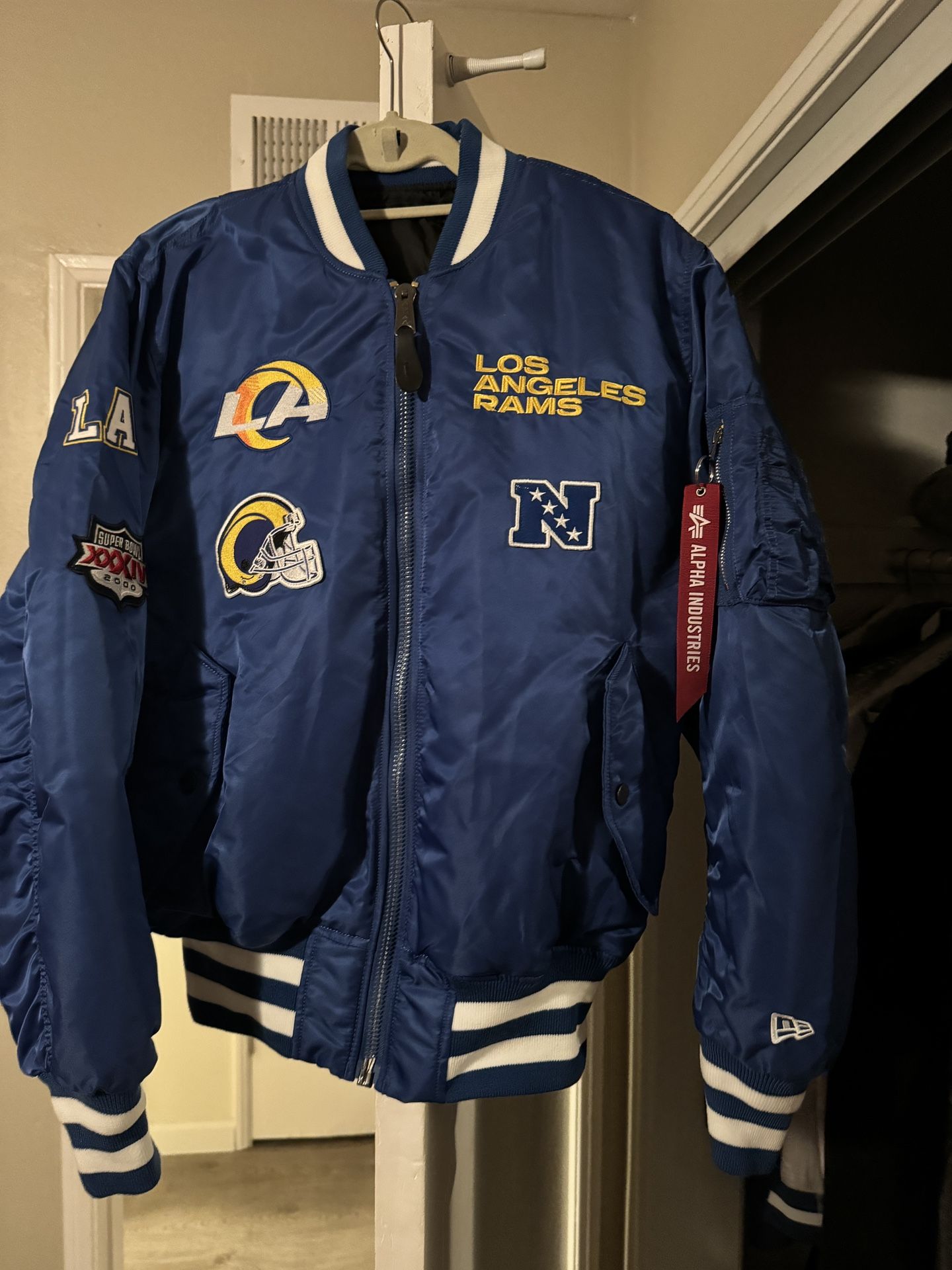 Alpha Industries La Rams Jacket New Era X Alpha Industries Los