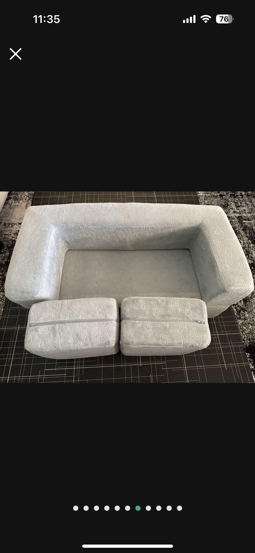 SERTA TODDLER COUCH/ SOFA BED