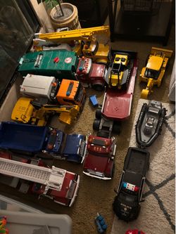 Bruder Truck lot