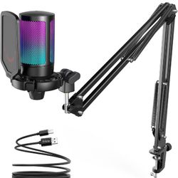 FIFINE Gaming PC USB Microphone