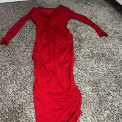Red Bodycon Dress 