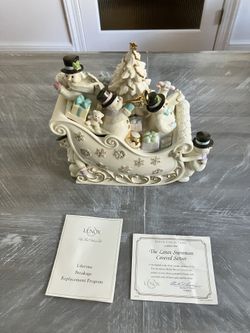 Lenox “Snowman Covered Server”