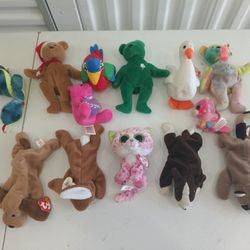 Collection Of Beanie Babies