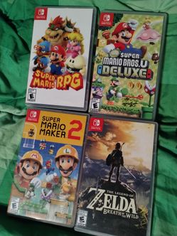 Nintendo switch games, $45 each