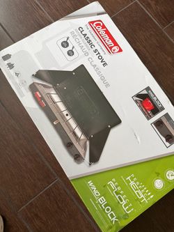 New camping Coleman stove