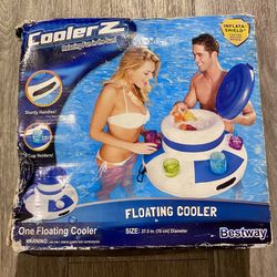 NEW Coolerz, Floating Cooler For Swimming Pool. Cans & Beverage. 27.5"