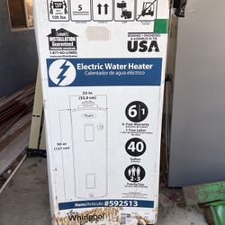Whirlpool 40 Gallons Electric Water Heater 