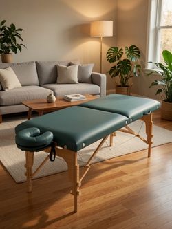 Massage table