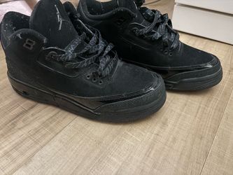 Black Cat jordan 3’s