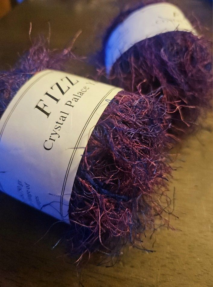 Fizz crystal yarn color 9153