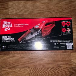 Electric Hand Vac Scorpion Max Power 