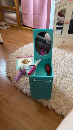 American Girl Hair Dressing Station