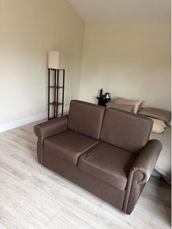 Convertible sleeper love seat