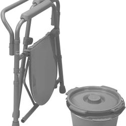 Bedside portable toilet