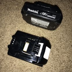 Makita 2 Batteries 1.5 Ah