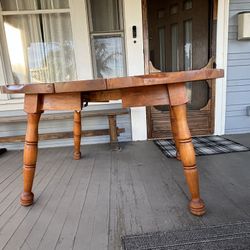 Antique Solid Wood Table