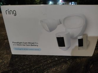 Ring outside flood light