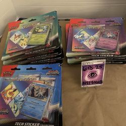 Pokemon TCG S&V Prismatic Evolutions Tech Sticker Collection