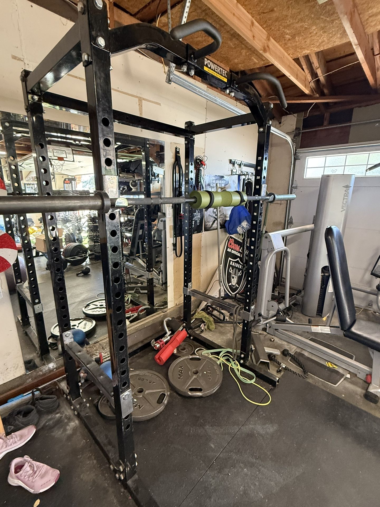 Power tek squat rack