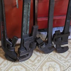 Old Pipe Wrenchs