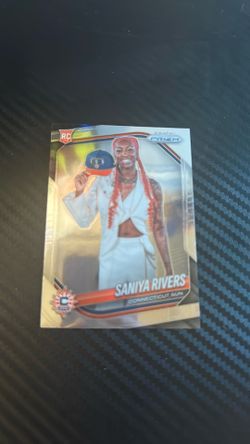 2025 WNBA Prizm Rookie Saniya Rivers Card